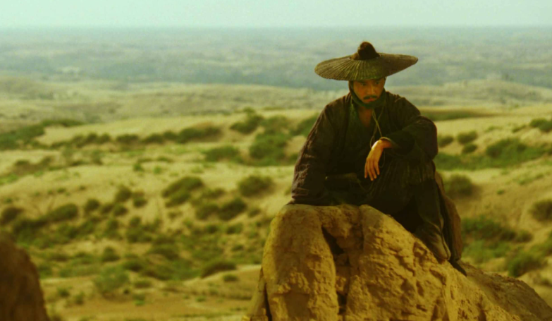 根据图片，写一个孤独的侠客【要求为鲁迅的文风】